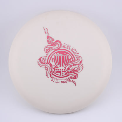 Innova DX Big Bead Aviar – Disc Golf Billings Rattlesnake Stamp White(Top Tier Vault)