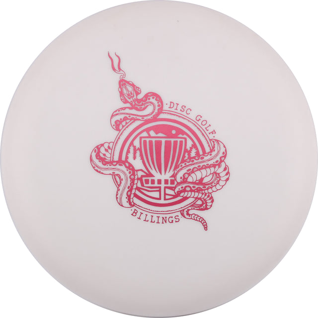 Innova DX Big Bead Aviar – Disc Golf Billings Rattlesnake Stamp White(Top Tier Vault) putt & approach disc