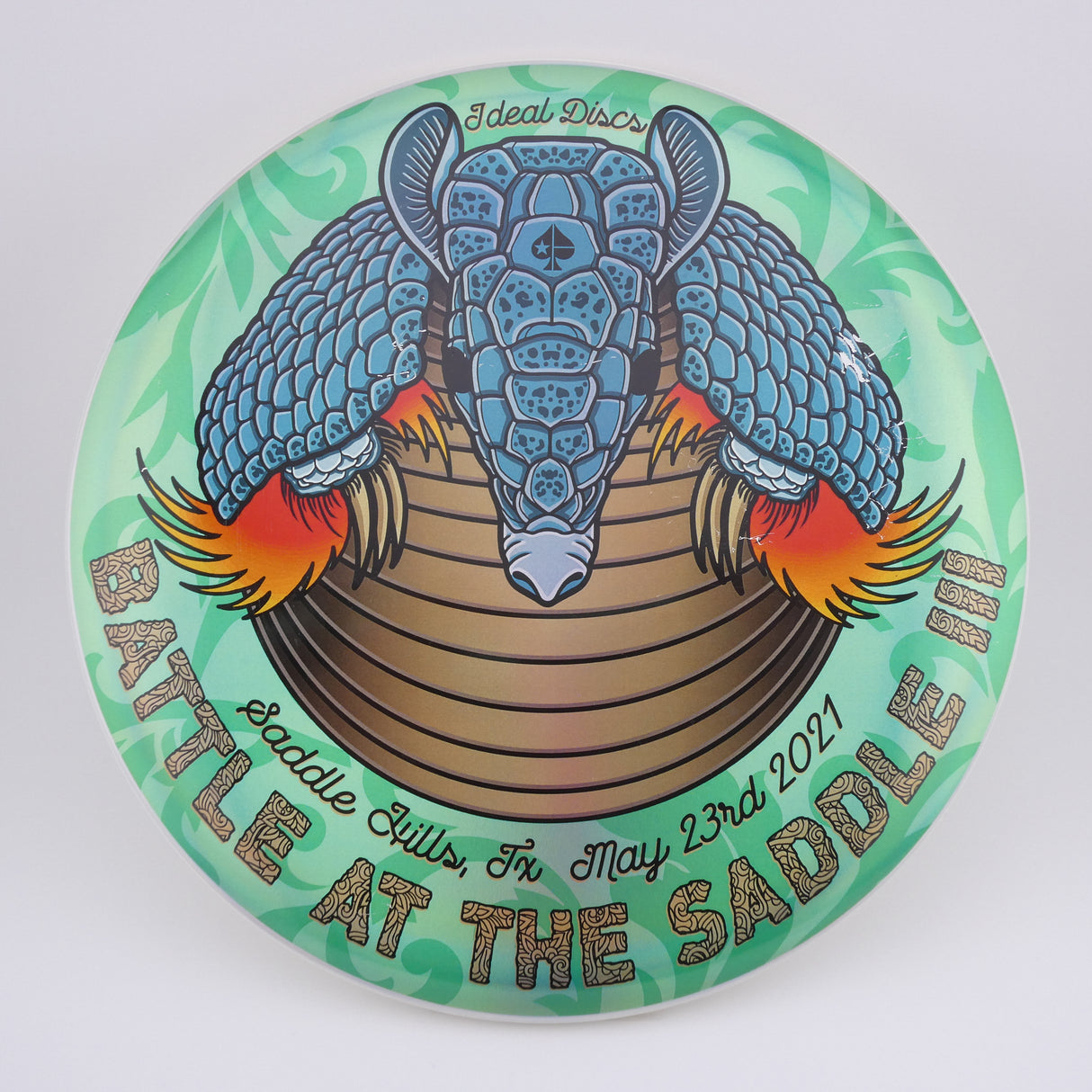 Discraft ESP Buzzz – Battle at the Saddle II Holographic Stamp (Top Tier Vault) stable midrange disc golf disc