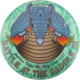 Discraft ESP Buzzz – Battle at the Saddle II Holographic Stamp (Top Tier Vault) stable midrange disc golf disc