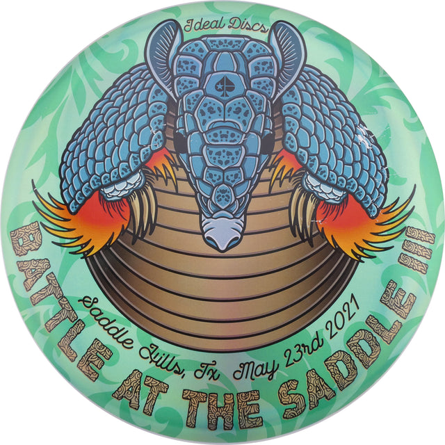 Discraft ESP Buzzz – Battle at the Saddle II Holographic Stamp (Top Tier Vault) stable midrange disc golf disc