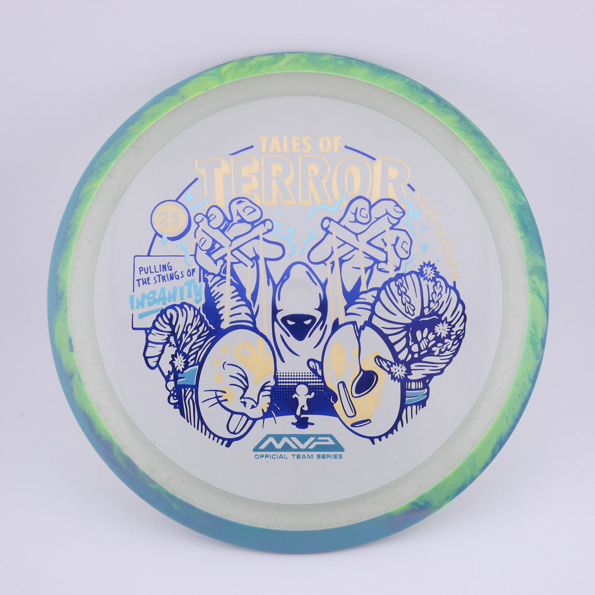 Particle Glow Proton Insanity - Damian White “Harvest Festival” Stamp