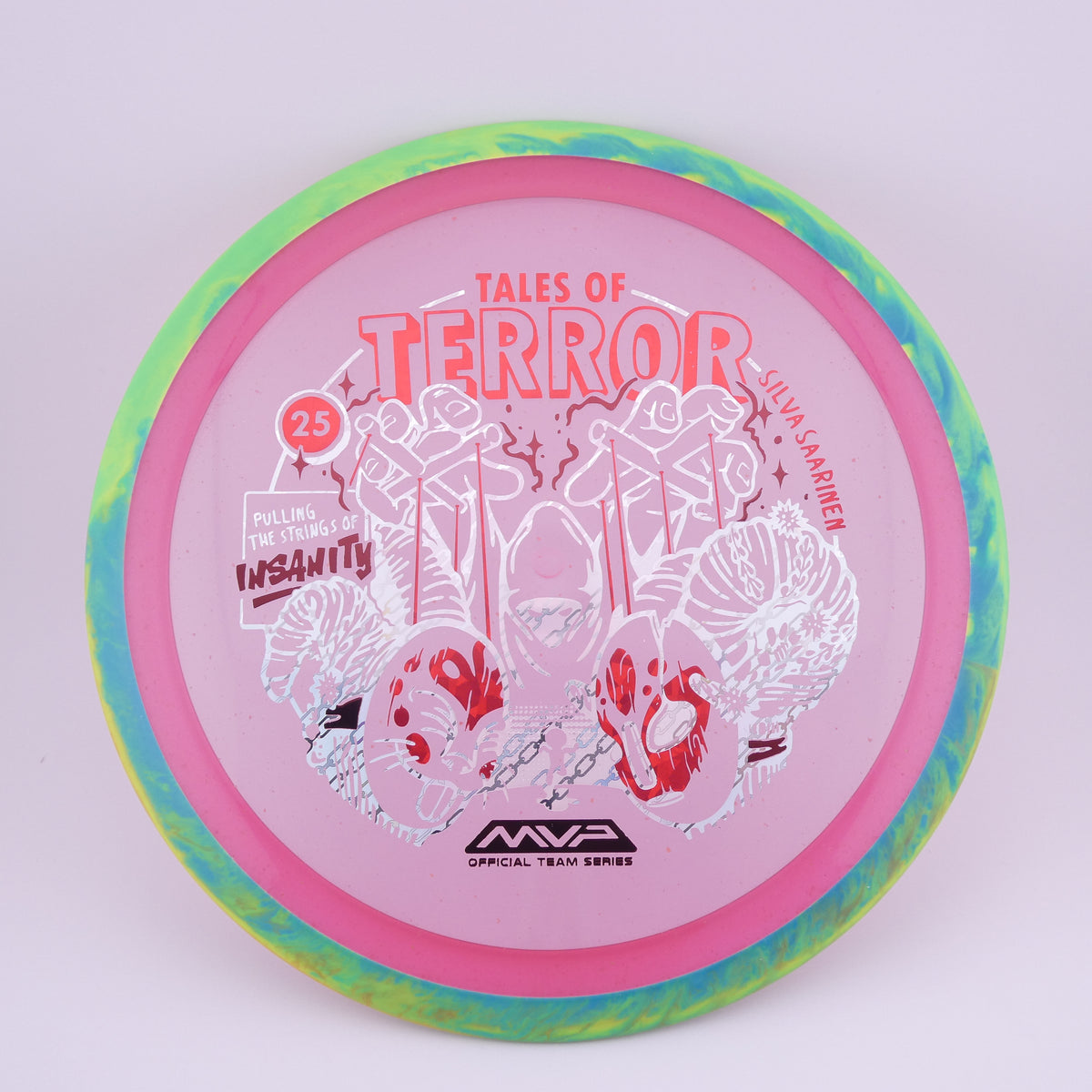 Axiom Particle Glow Proton Insanity - Damian White “Harvest Festival” Stamp (Pro Shop Only) slightly understable distance driver disc golf disc