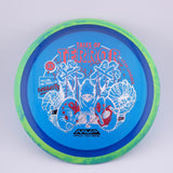 Axiom Particle Glow Proton Insanity - Damian White “Harvest Festival” Stamp (Pro Shop Only) slightly understable distance driver disc golf disc