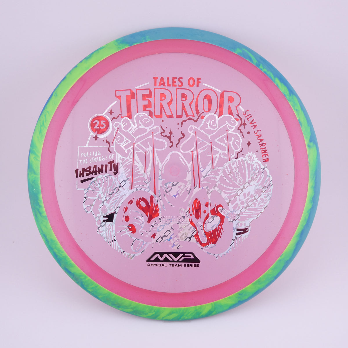 Axiom Particle Glow Proton Insanity - Damian White “Harvest Festival” Stamp (Pro Shop Only) slightly understable distance driver disc golf disc