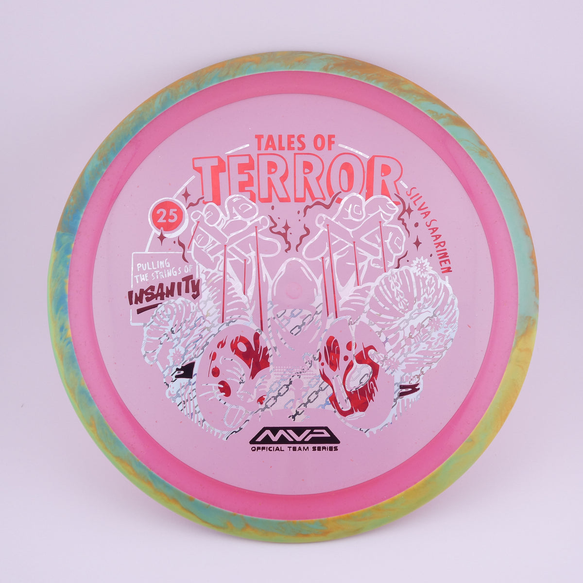 Axiom Particle Glow Proton Insanity - Damian White “Harvest Festival” Stamp (Pro Shop Only) slightly understable distance driver disc golf disc