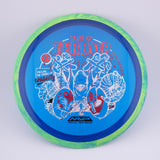 Axiom Particle Glow Proton Insanity - Damian White “Harvest Festival” Stamp (Pro Shop Only) slightly understable distance driver disc golf disc
