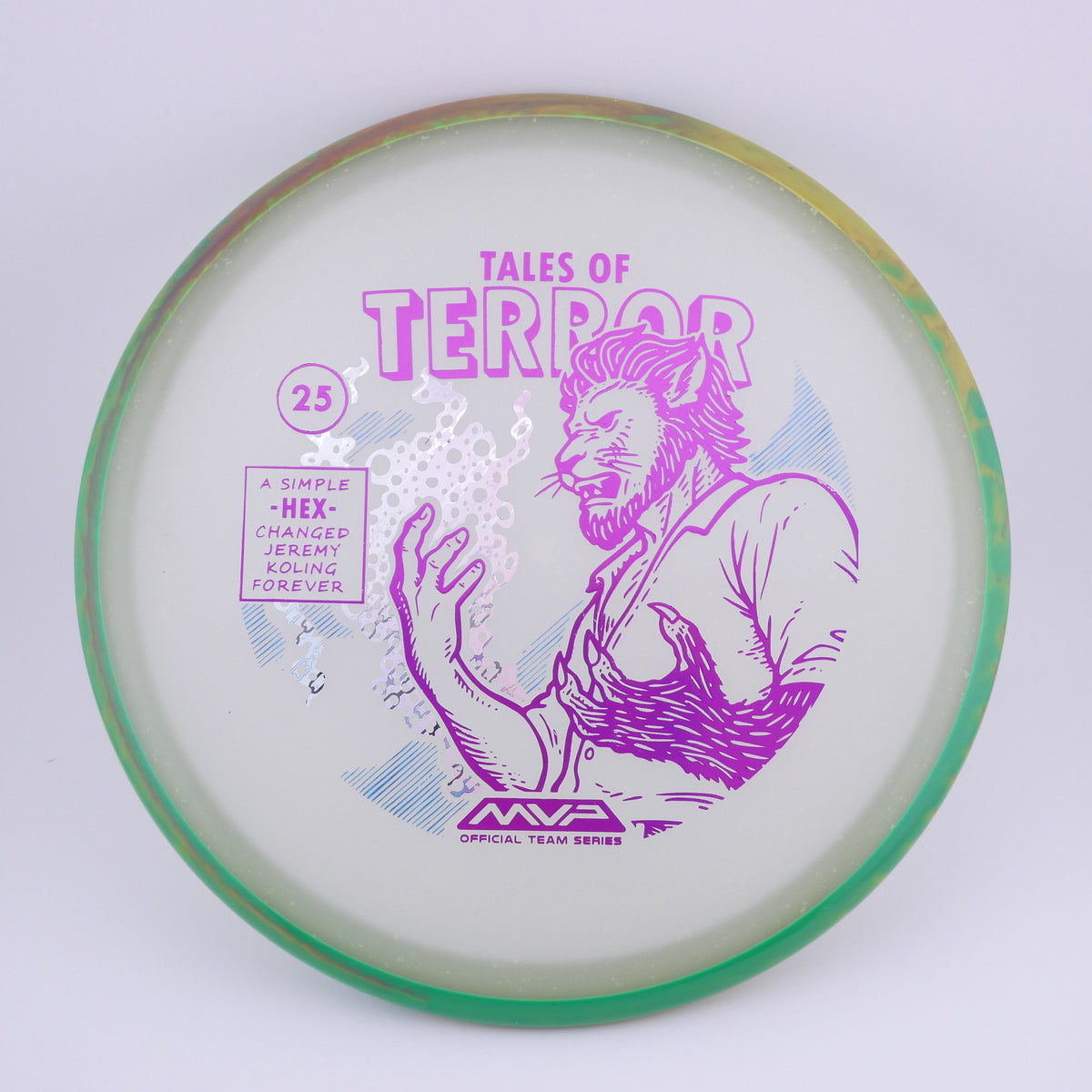 Axiom Particle Eclipse Hex - DoubleRam “Lionheart” Stamp (Pro Shop Only) stable midrange disc golf disc