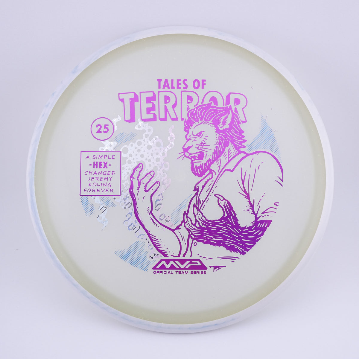 Axiom Particle Eclipse Hex - DoubleRam “Lionheart” Stamp (Pro Shop Only) stable midrange disc golf disc
