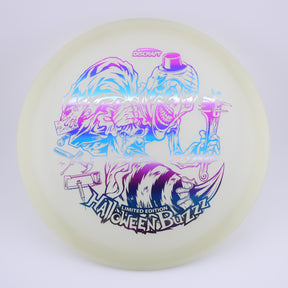 Discraft Limited Edition 2025 Mega Glo Buzzz - Single Stamp stable midrange disc golf disc
