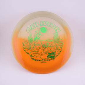 Doomsday Discs Retina Glow Oblivion 173-176g slightly overstable distance driver disc golf disc