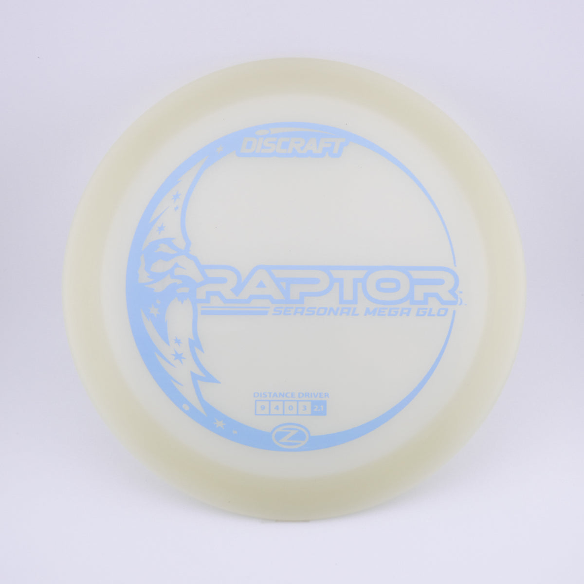 Glow Raptor Disc Discraft Mega-Glo Raptor | Top Tier Disc Golf