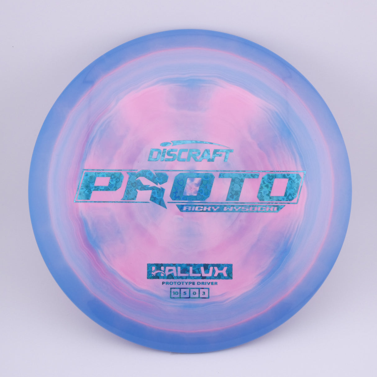 Discraft Ricky Wysocki Prototype Hallux overstable distance driver disc golf disc