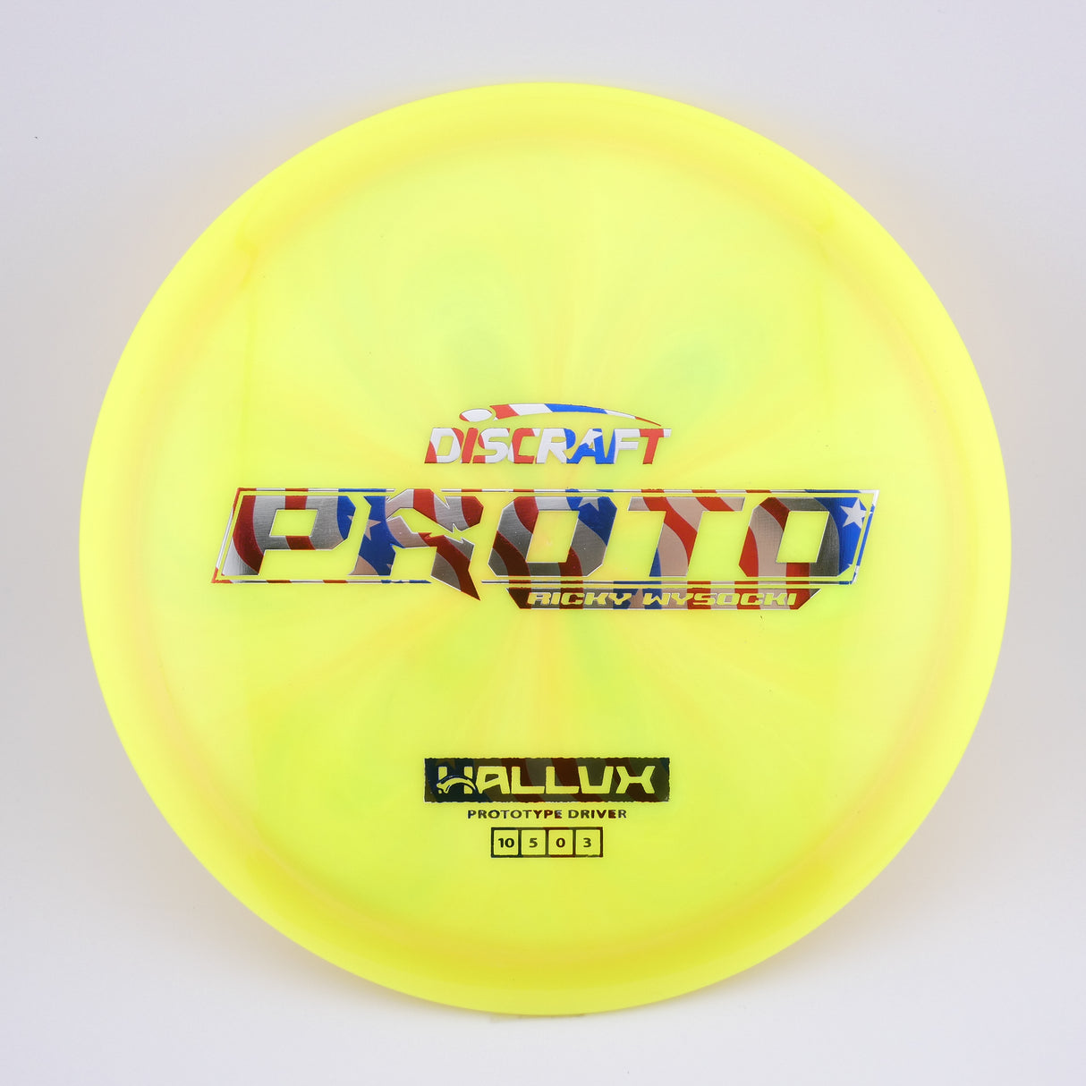Discraft Ricky Wysocki Prototype Hallux overstable distance driver disc golf disc