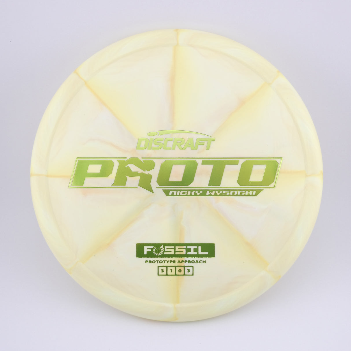 Discraft Ricky Wysocki Prototype Fossil stable putt & approach disc disc golf disc