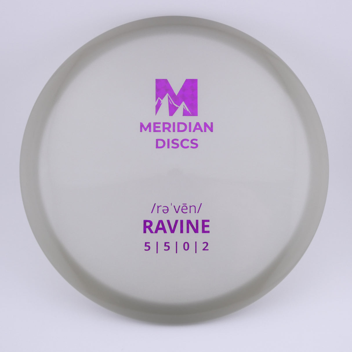 Meridian Hyalite Ravine 177g+ slightly overstable midrange disc golf disc