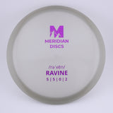 Meridian Hyalite Ravine 177g+ slightly overstable midrange disc golf disc