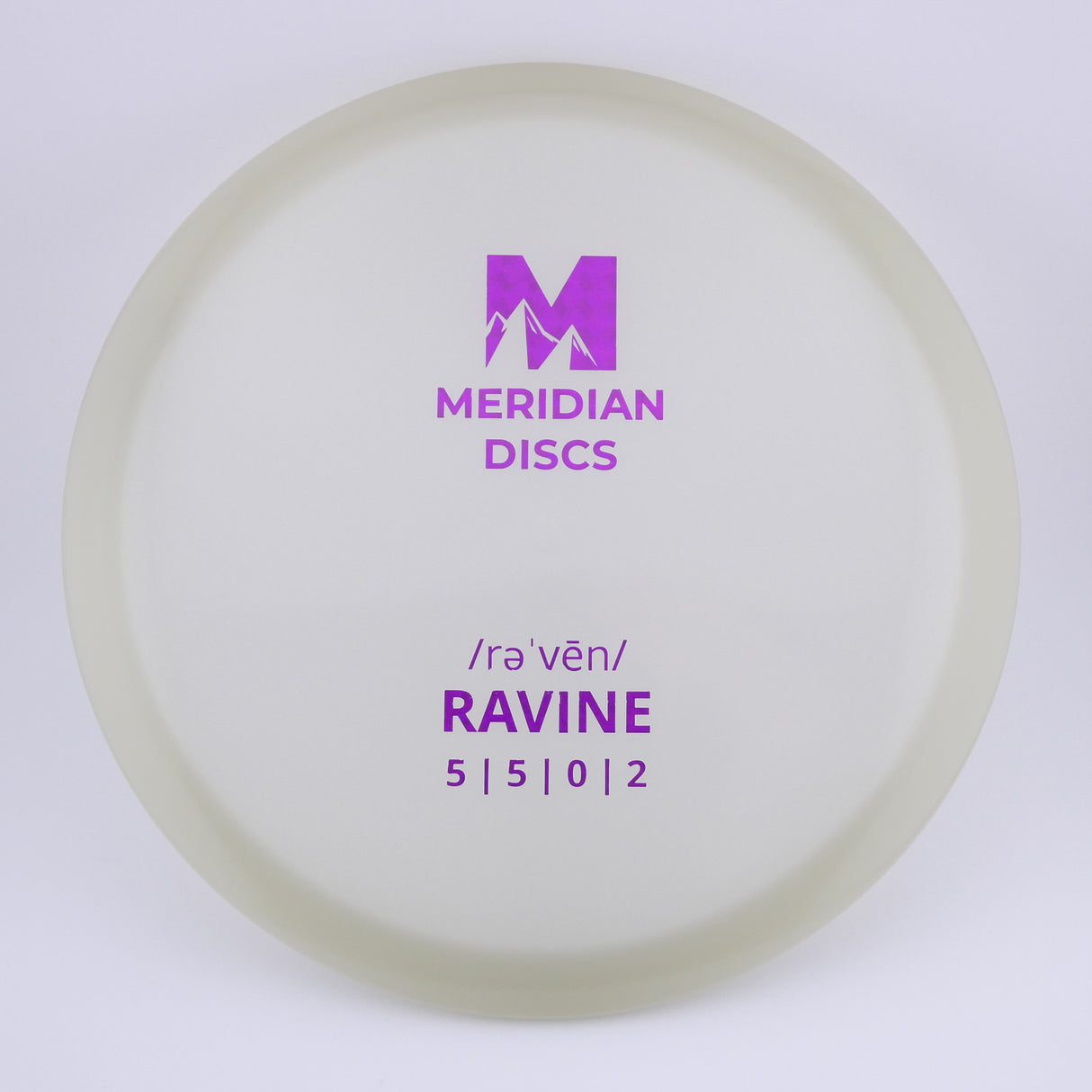 Meridian Hyalite Ravine 177g+ slightly overstable midrange disc golf disc