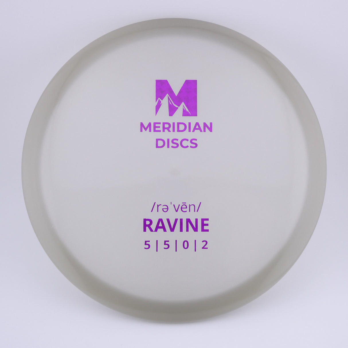 Meridian Hyalite Ravine 177g+ slightly overstable midrange disc golf disc