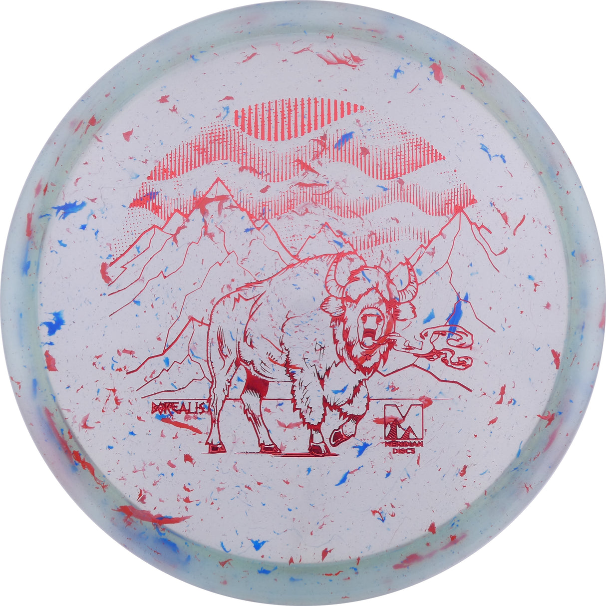 Meridian Borealis (Glow) Trench 177g+ overstable putt & approach disc disc golf disc