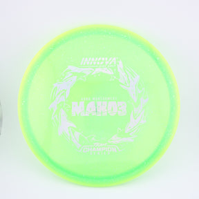 Innova Metalflake Halo Champion Mako3 - Kona Montgomery 2026 Tour Series slightly understable midrange disc golf disc