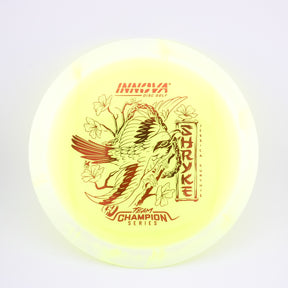 Innova Halo Champion Shryke - Jessica Gurthie 2026 Tour Series slightly understable distance driver disc golf disc