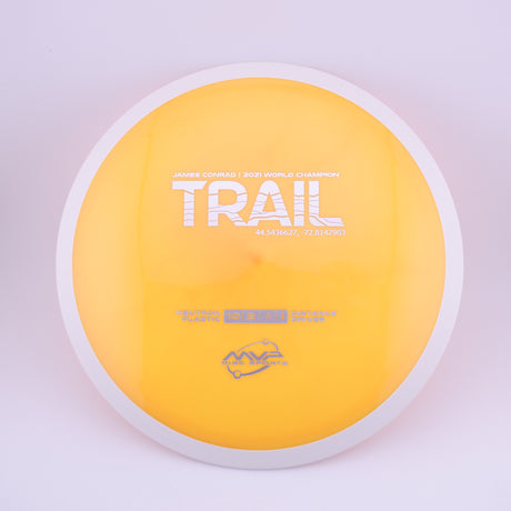 MVP Neutron Trail 170-175g slightly understable distance driver disc golf disc