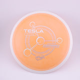 MVP Fission Tesla 145-149g slightly overstable distance driver disc golf disc