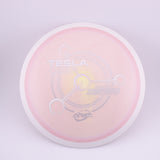 MVP Fission Tesla 145-149g slightly overstable distance driver disc golf disc