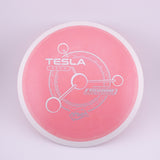 MVP Fission Tesla 140-144g slightly overstable distance driver disc golf disc