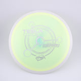MVP Fission Tesla 140-144g slightly overstable distance driver disc golf disc