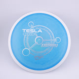 MVP Fission Tesla 135-139g slightly overstable distance driver disc golf disc