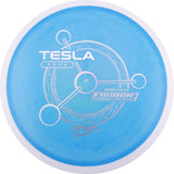 MVP Fission Tesla 135-139g slightly overstable distance driver disc golf disc
