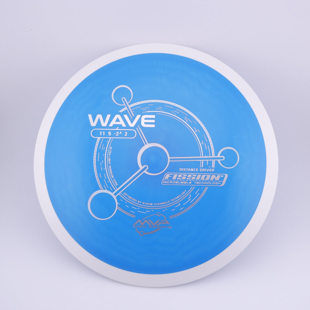 MVP Fission Wave 145-149g slightly understable distance driver disc golf disc