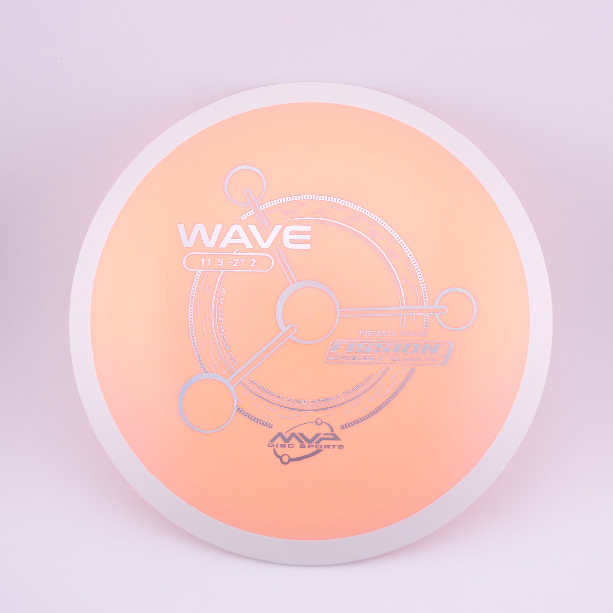 MVP Fission Wave 150-154g slightly understable distance driver disc golf disc