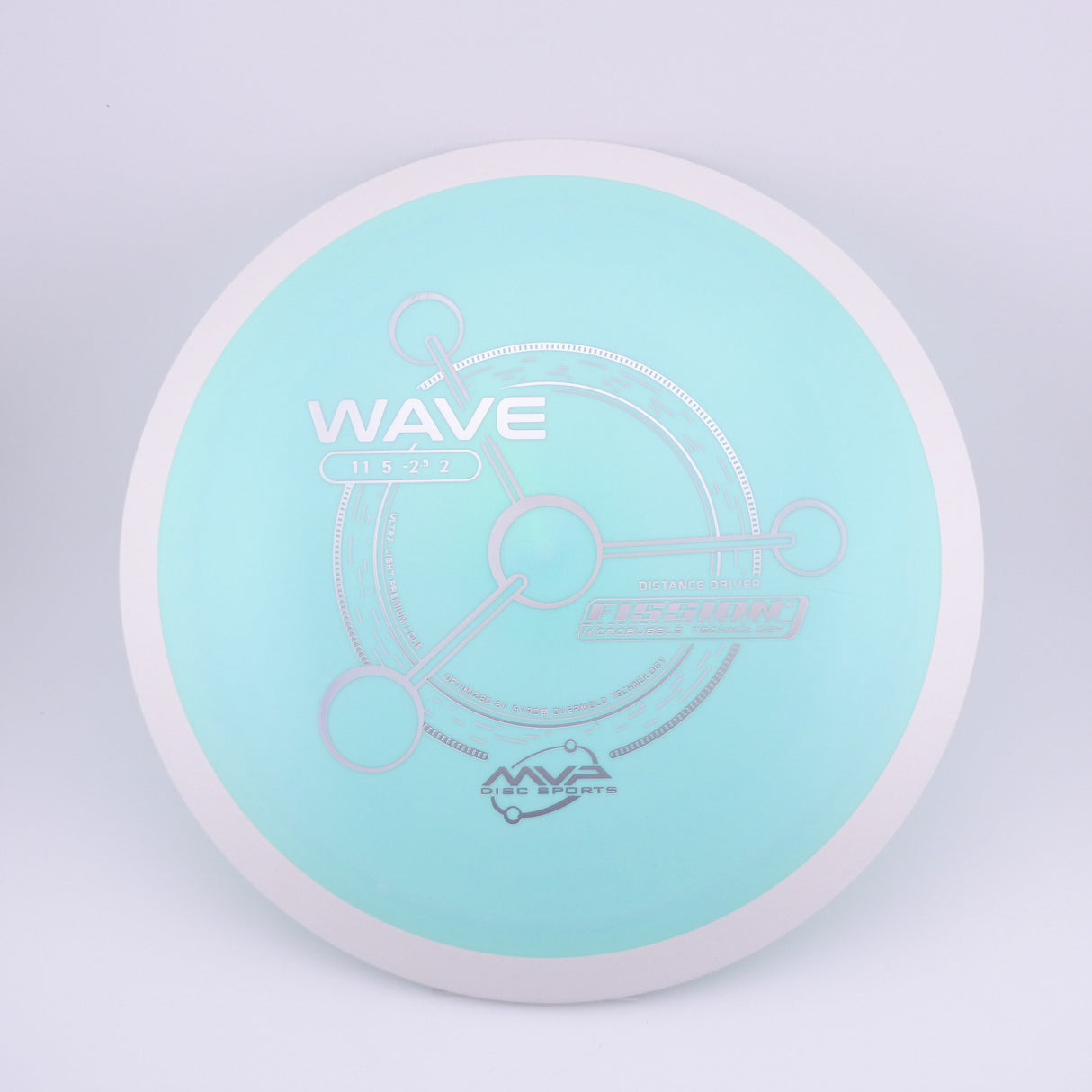 MVP Fission Wave 155-159g slightly understable distance driver disc golf disc