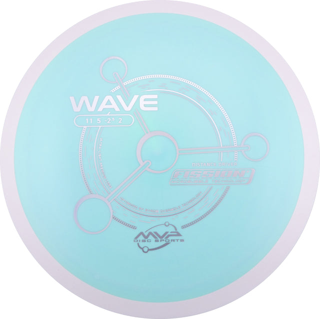 MVP Fission Wave 155-159g slightly understable distance driver disc golf disc