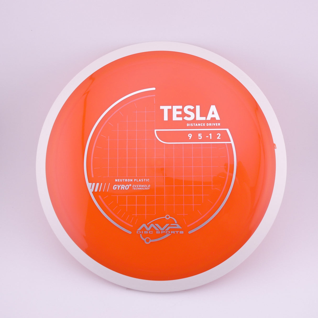 MVP Neutron Tesla 170-175g slightly overstable distance driver disc golf disc
