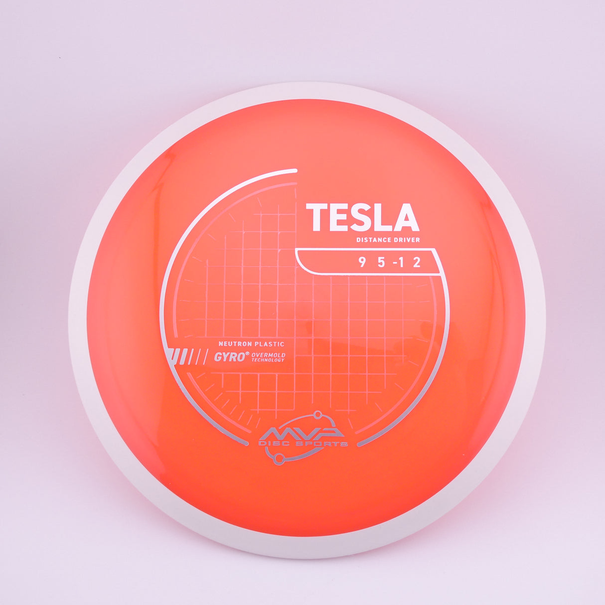 MVP Neutron Tesla 170-175g slightly overstable distance driver disc golf disc