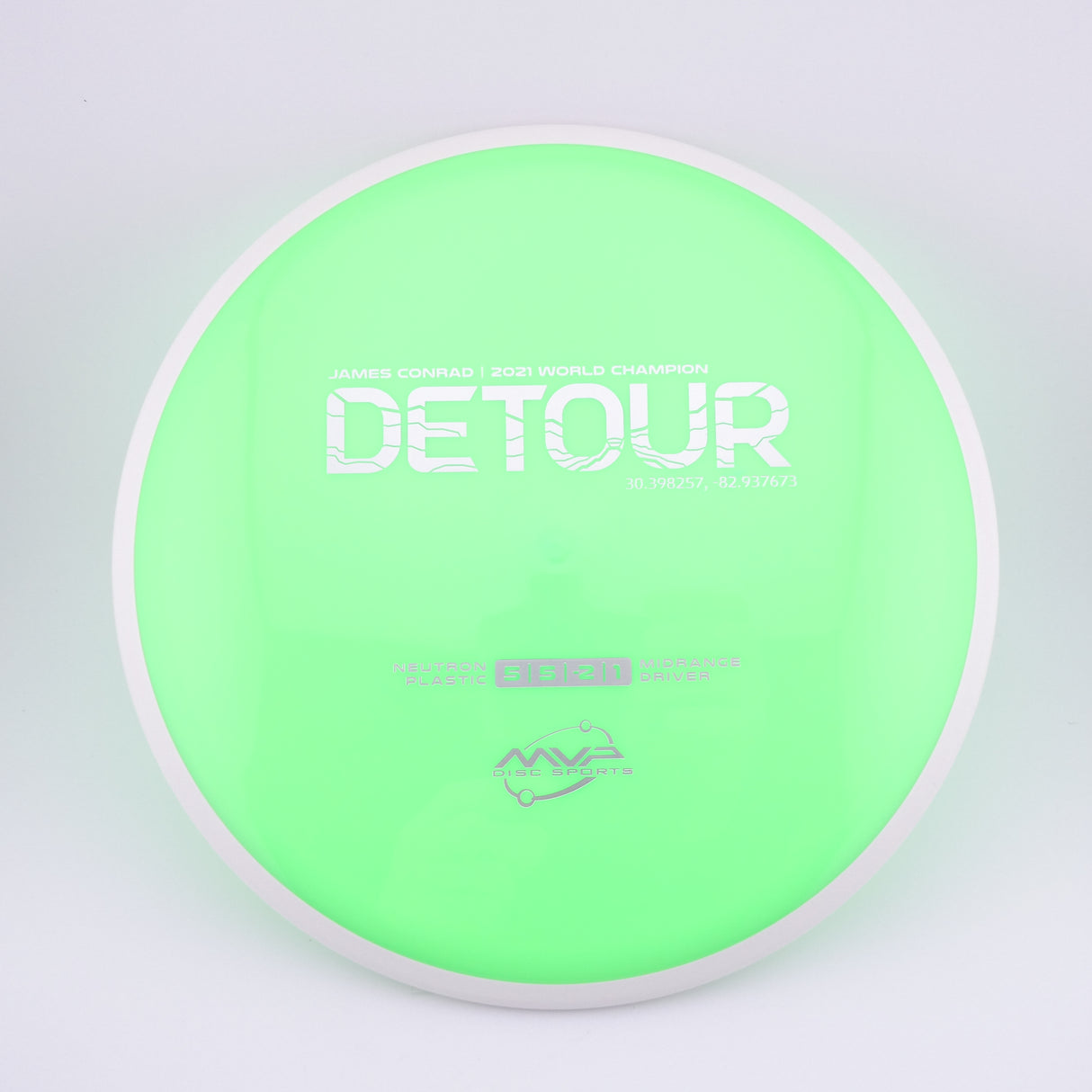 MVP Neutron Detour 176-179g stable midrange disc golf disc