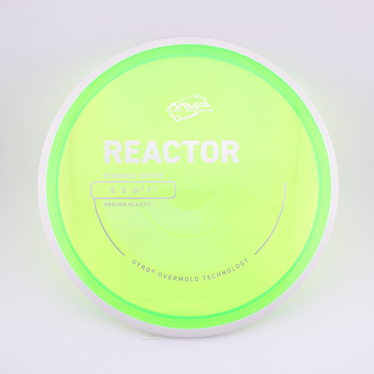 MVP Proton Reactor 170-175g stable midrange disc golf disc