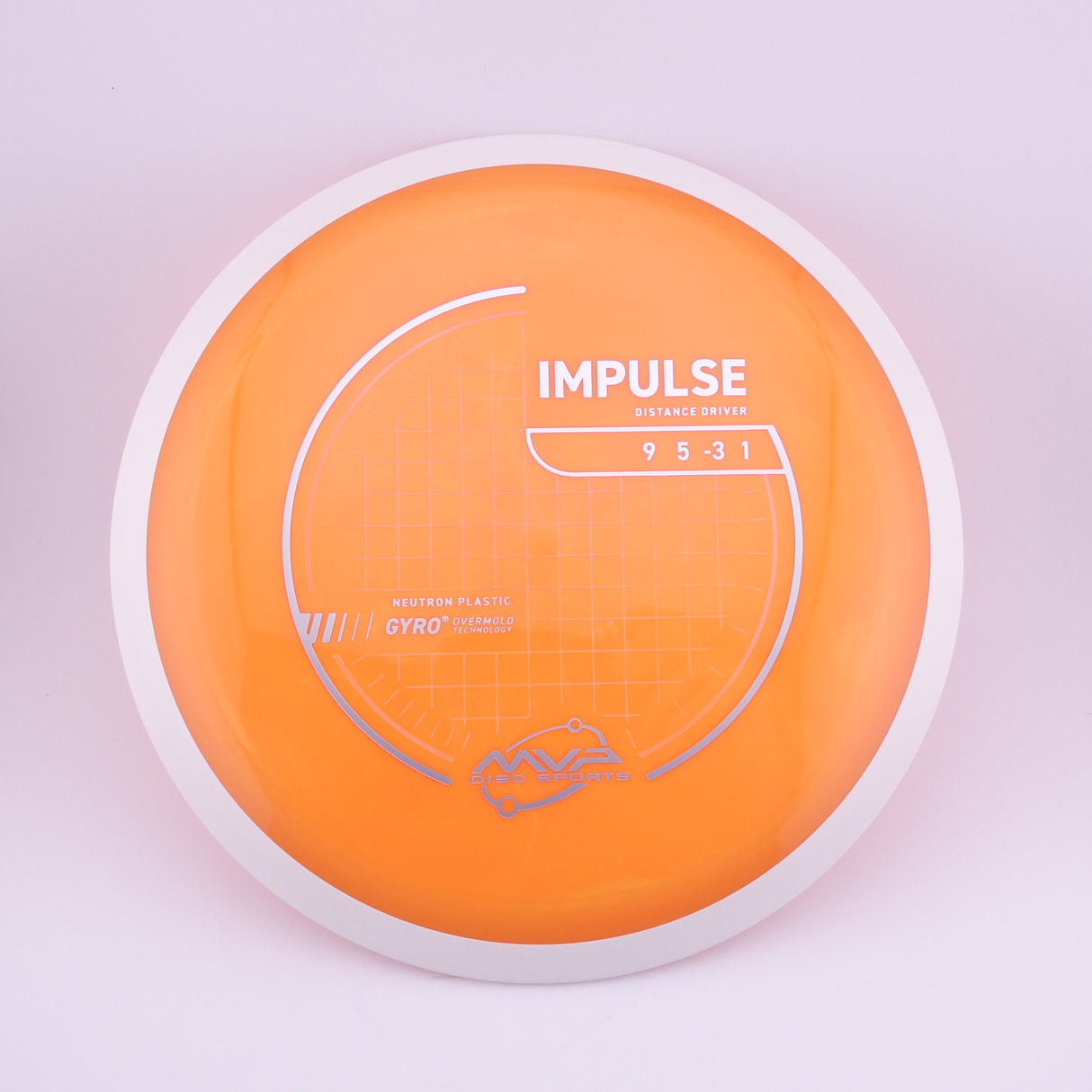 MVP Neutron Impulse 170-175g understable control driver disc golf disc