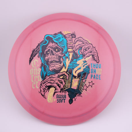 Thought Space Athletics Aura Soft Construct 173-175g slightly overstable control driver disc golf disc