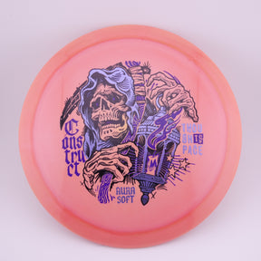 Thought Space Athletics Aura Soft Construct 173-175g slightly overstable control driver disc golf disc