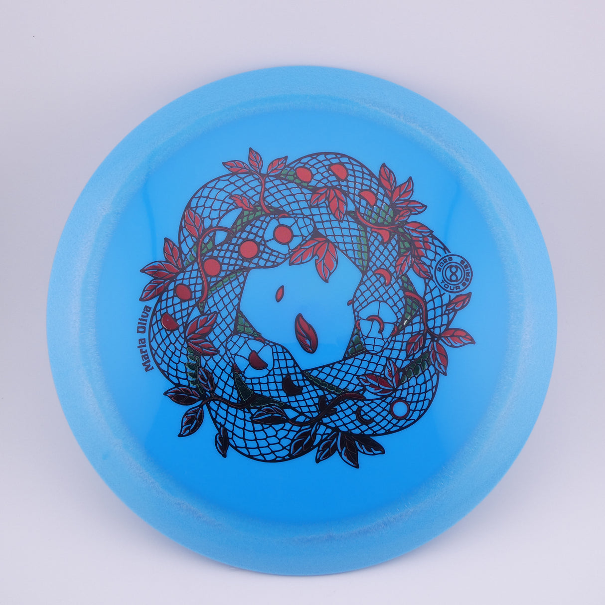 Infinite Signature S-Blend Emperor 150-159g - Maria Oliva 2026 Tour Series slightly overstable distance driver disc golf disc