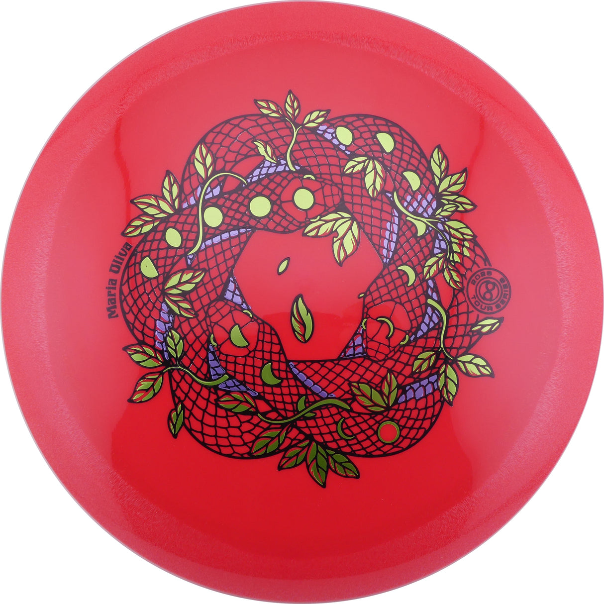 Infinite Signature S-Blend Emperor 166-169g - Maria Oliva 2026 Tour Series slightly overstable distance driver disc golf disc