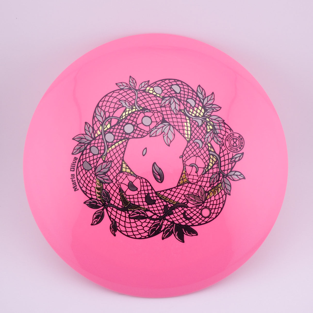 Infinite Signature S-Blend Emperor 173-176g - Maria Oliva 2026 Tour Series slightly overstable distance driver disc golf disc