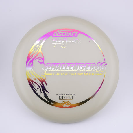 Discraft Z Mega Glo Challenger SS 173-174g - Missy Gannon 2026 stable putt & approach disc disc golf disc