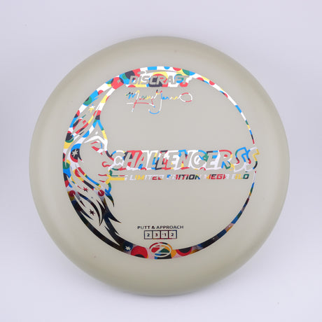 Discraft Z Mega Glo Challenger SS 173-174g - Missy Gannon 2026 stable putt & approach disc disc golf disc