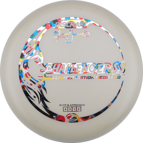 Discraft Z Mega Glo Challenger SS 173-174g - Missy Gannon 2026 stable putt & approach disc disc golf disc